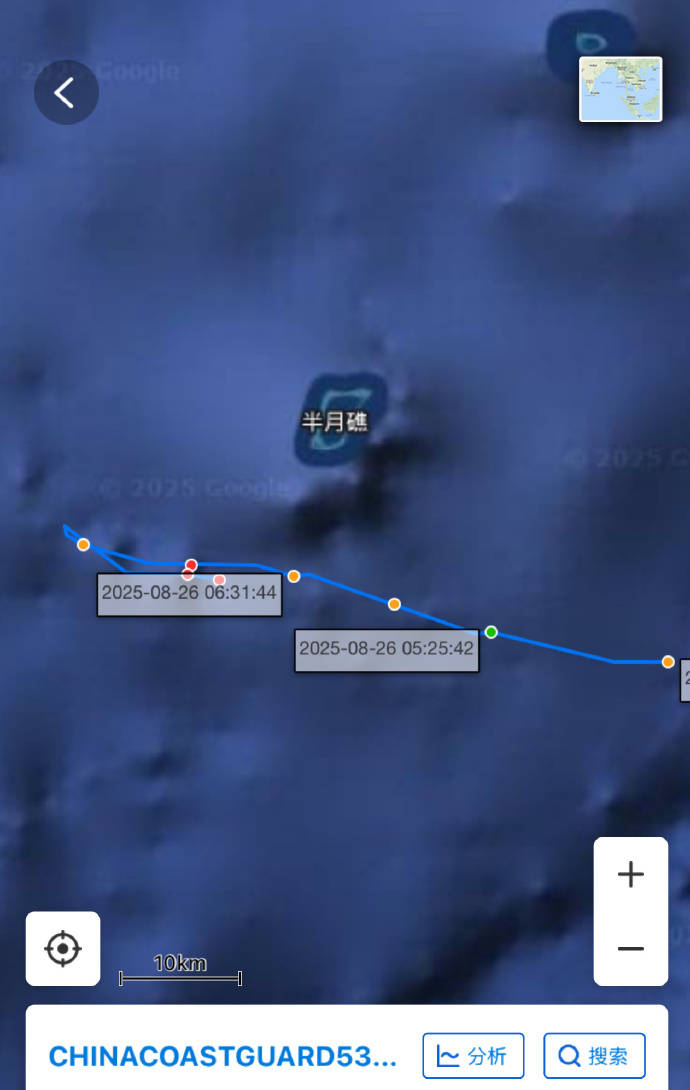 半月礁周边局势紧张,中菲船只激烈对峙!菲方多艘舰艇逼近仁爱礁,中方全力出动严阵以待