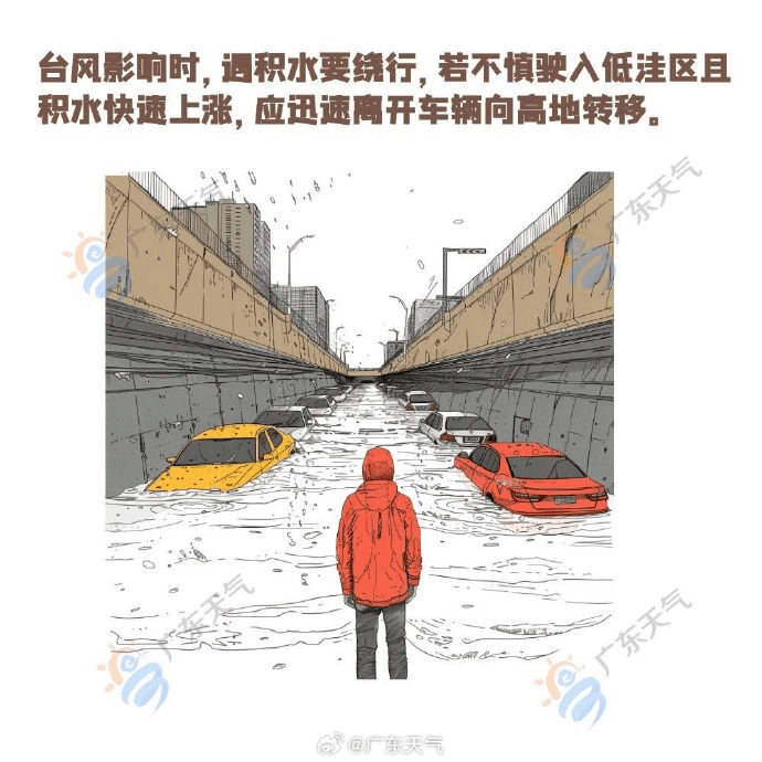 台风“塔巴”携风雨直扑广东!南方大部高温天气逐渐收敛|温度记